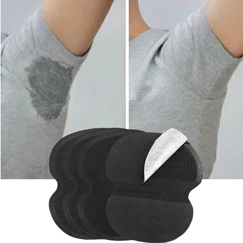 2/10Pcs Noir D\'été Absorbant les Aisselles Tampons Jetables Légers Anti-Transpirant Artefact pour Aisselles Anti-Transpiration Autocollant