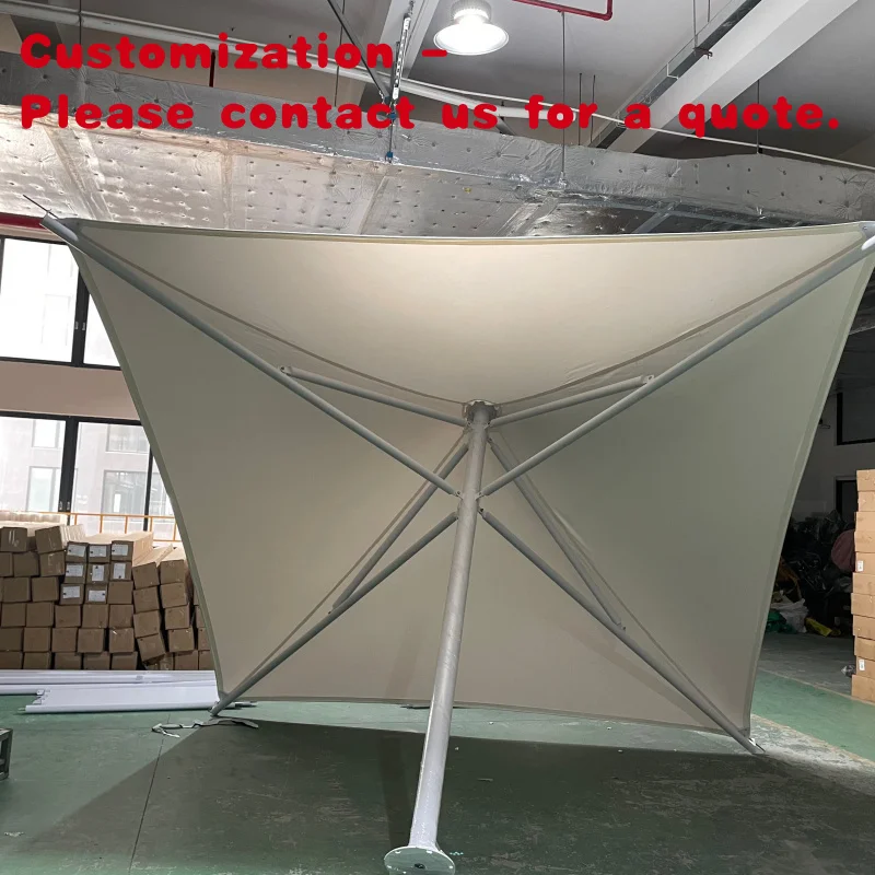 custom.Aluminum Frame Fabric Architecture Tensile Membrane Structure Parasols Steeple Tent Outdoor Made Durable Polyest