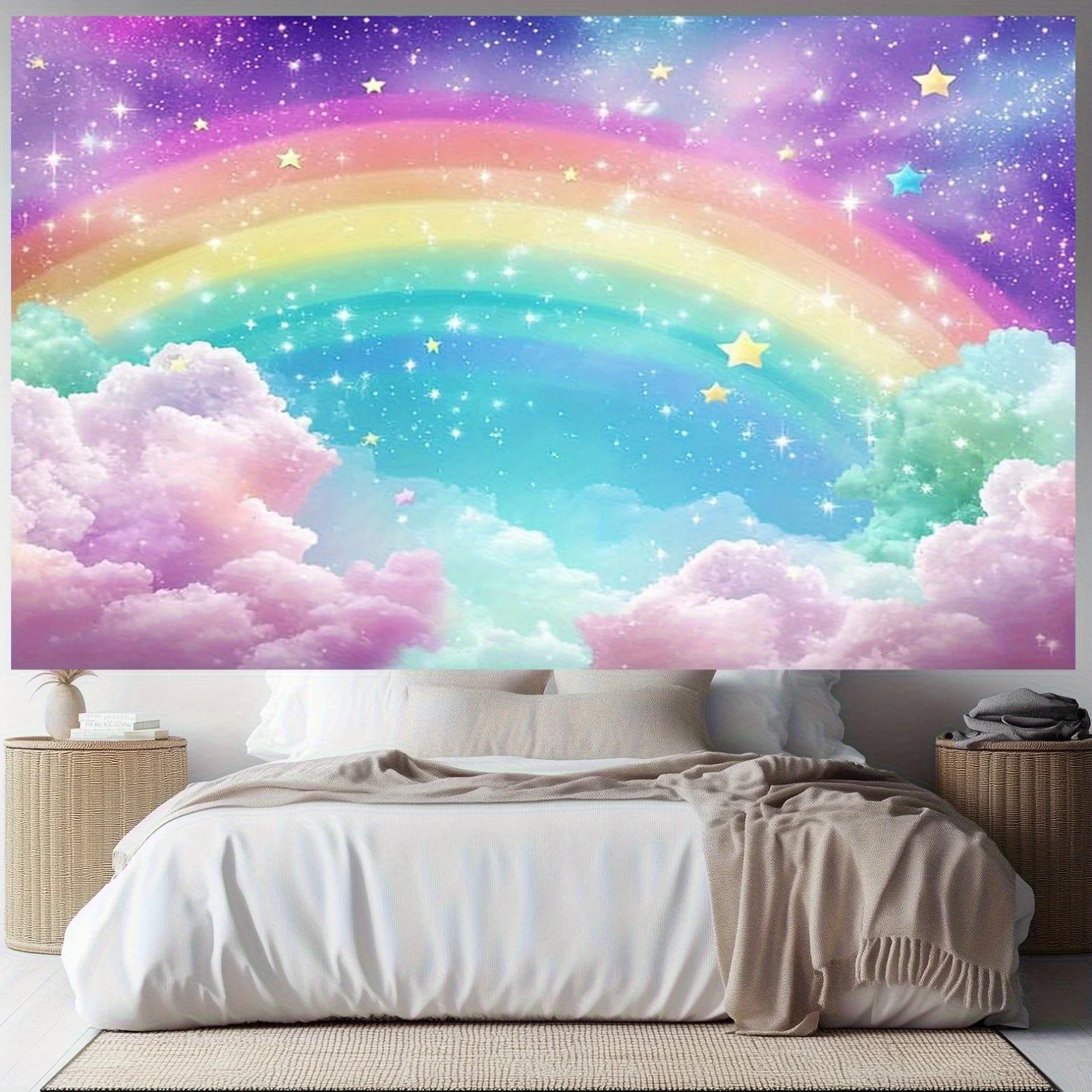 Star Flat Back - 2D flat banner, 1 piece -