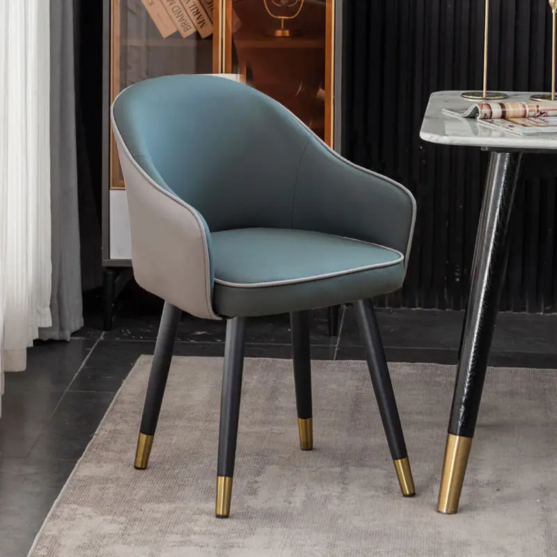 

Simple, modern, chair, light luxury, high-end, dining chair, home, hotel, balcony, negotiation, leisure