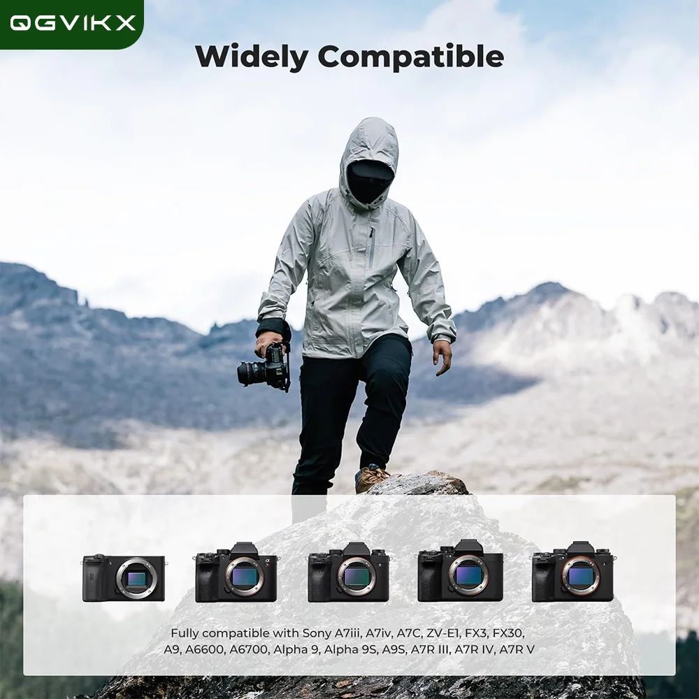 QGVIKX  LP E6 Batter 2-Packy and Triple Slot Charger Compatible with LP-E6 Battery 7.4V 2650mAh POWER BATTERY CAPACITY 19.61Wh view 3