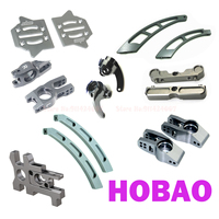 For HOBAO 8SC/H9 VS MT ST Metal Upgrade Parts Lower Arm Holder Set Chassis Guard Plate Rear Hub Carrier Prop UP Axle Mount CVD