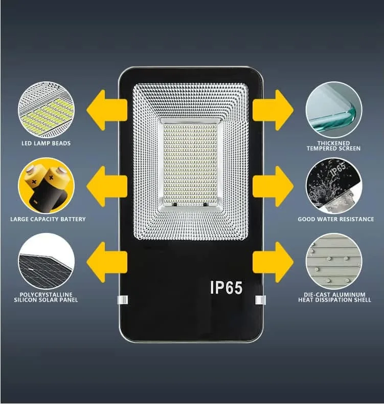 

High-performance Outdoor Solar Road Lighting Lamp Efficient Split AC Solar Street Light