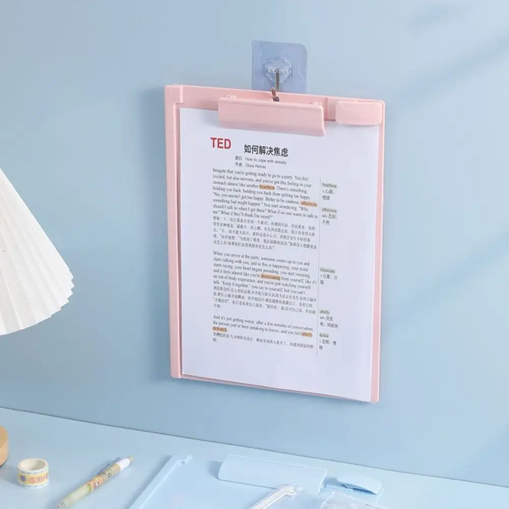 

With Graduated Scale Writing Clipboard Durable Arcylic Paper Organizer Drawing Signing Writing Transparent File Folder Office