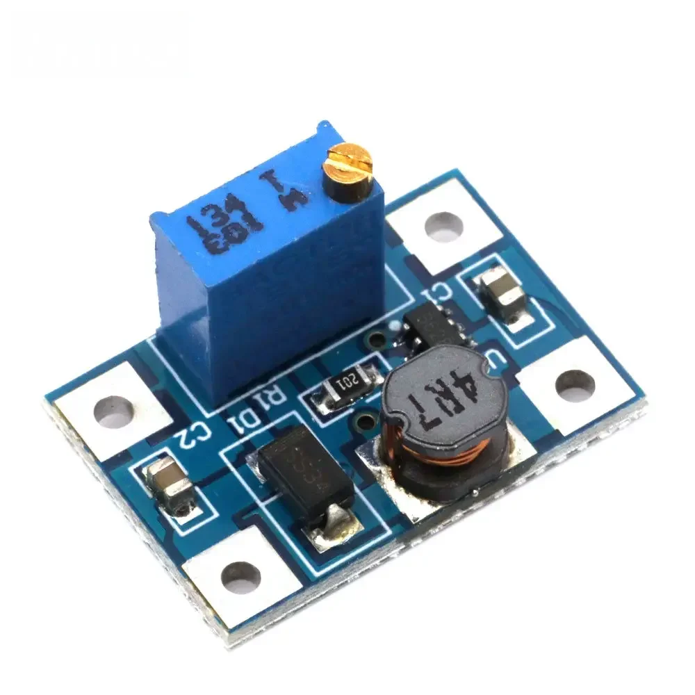 SX1308 2A 2-28V DC-DC Step-UP Adjustable Power Module, Step-Up Boost Converter for DIY Projects