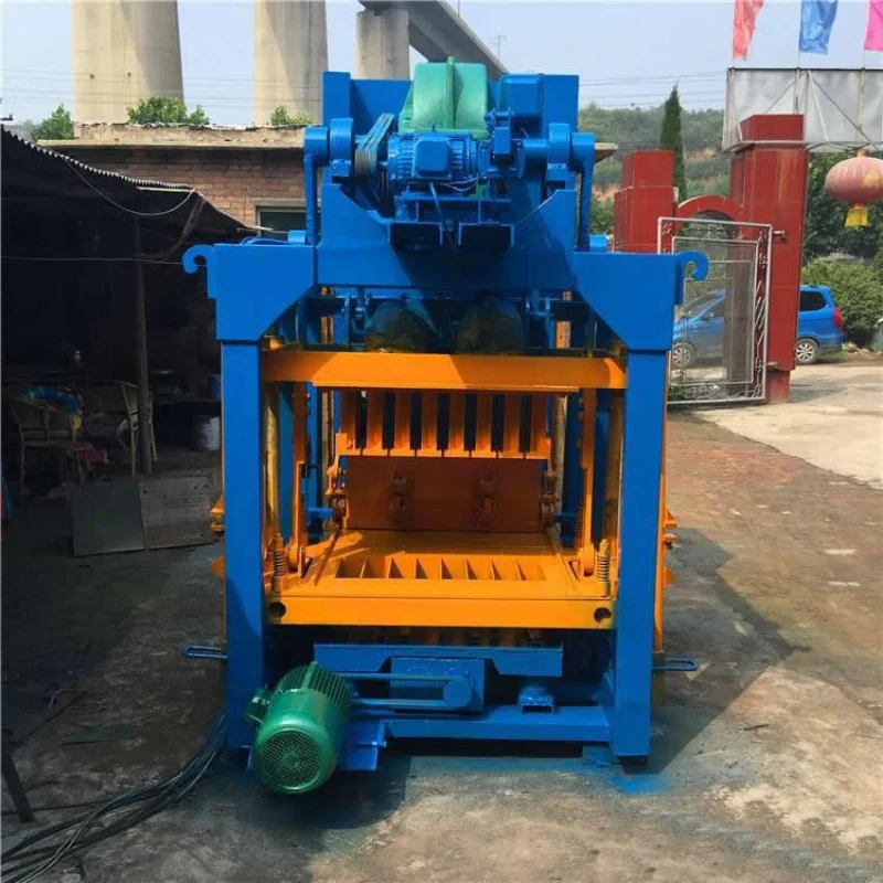 Automatic Electric Hydraulic Earth Mud Clay Interlocking Interlock Block Brick Making Machine For Sale