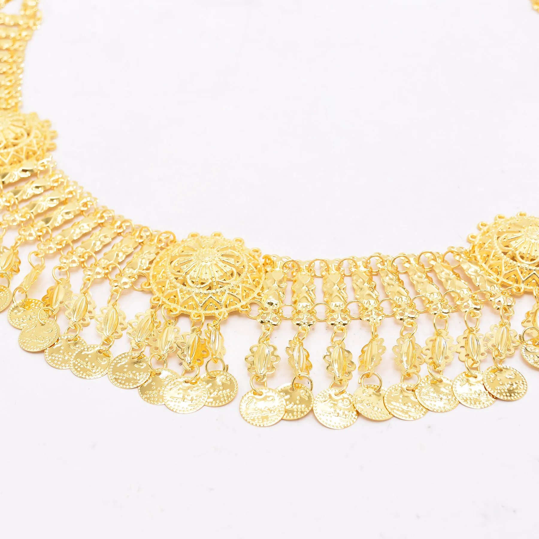 女性用ロングタッセルウエストチェーン,ジュエリー,合金彫刻,チゼル