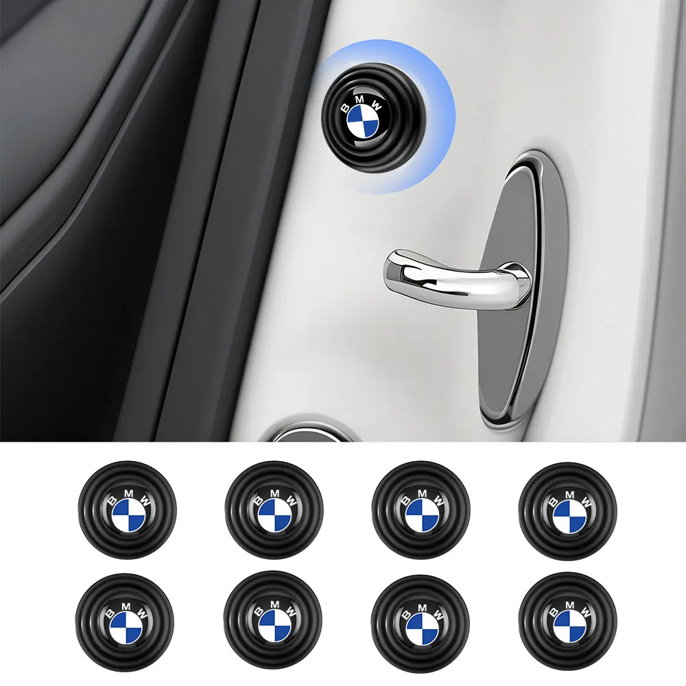 4/10pcs Car Door Closing Anti-shock Hood Protect Buffer Adhesive Stickers For M Performance E46 E90 E60 F30 E39 F10 E87 E36 F20