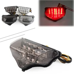 Motorcycle LED Rear Taillights Brake Turn Signal Assembly For Yamaha FZ600 FZ6 FAZER 2004 2005 2006 2007 2008 2009