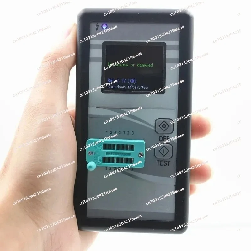 Suitable forMulti-function M328 Transistor Tester Resistance Meter Inductance Capacitance Meter E Meter Color Screen Display