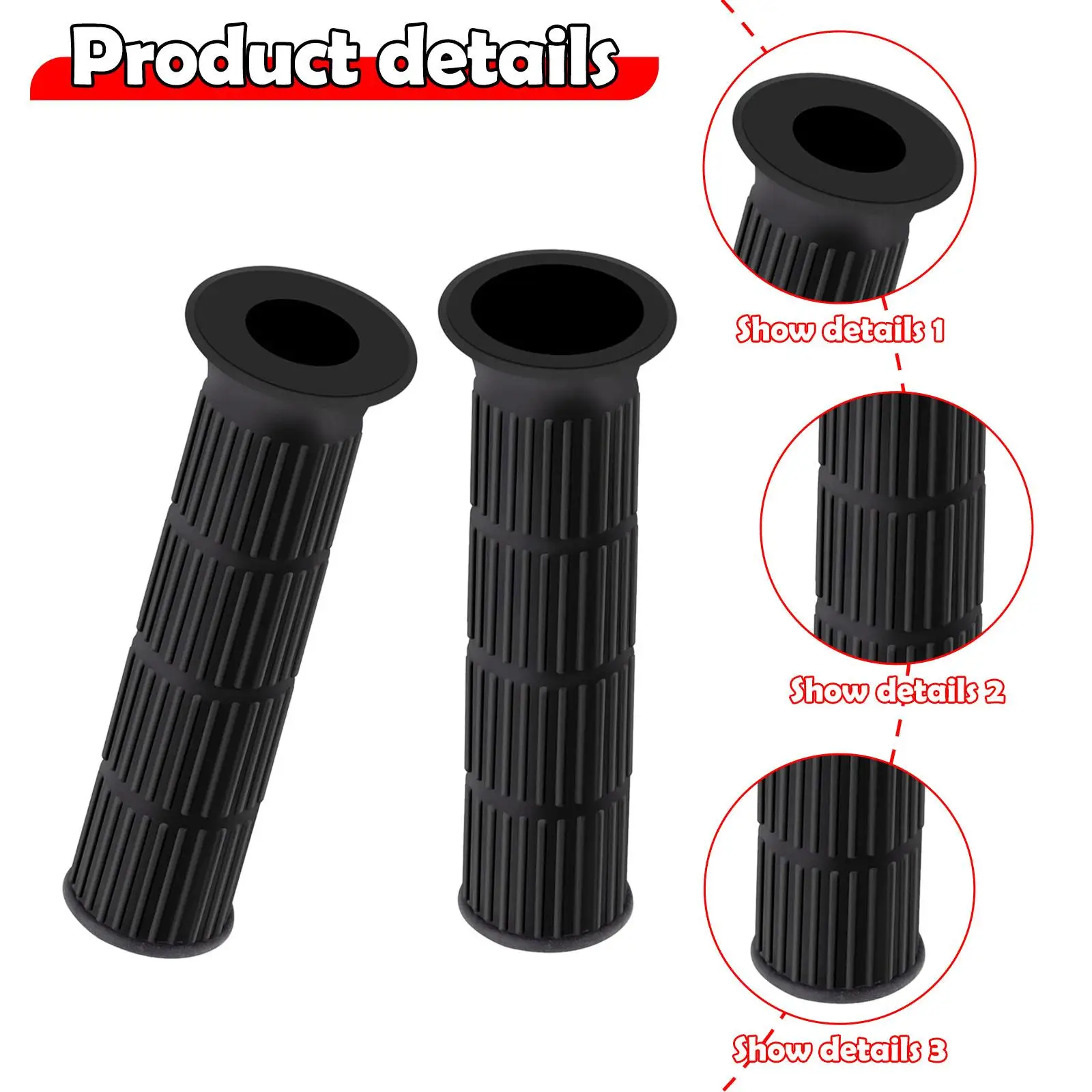 زوج مقابض المقود مريح لـ CL70 K0-k3 CB125S S0-s1 CL125S S0-s1