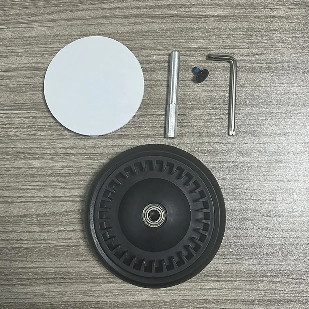 Accessories Front Rear Wheels Trolley Wheel Bracket Wheel Axle  Accessories Stroller Wheels Screw Clip Type PU Tyre Side Cover