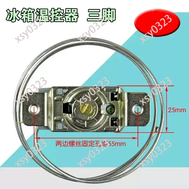 WPF29R-103-022-EX 2 Pin Refrigerator Thermostat Freezer Temperature Control 45-70cm for Appliance Repair
