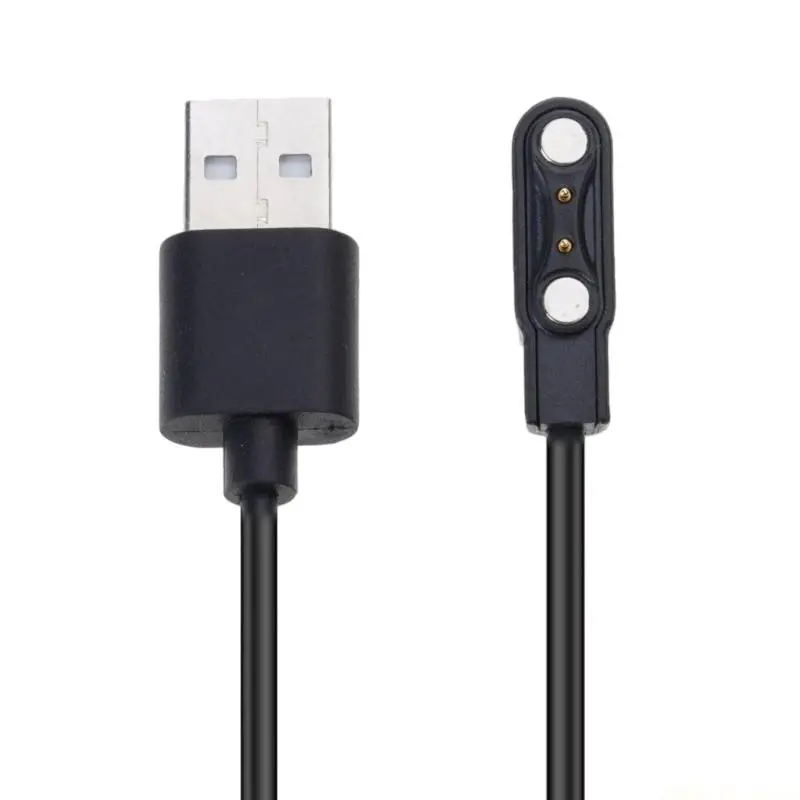M5TD USB 2 Pin Portable Charging Cable for Smart Watch iWO W26/W26+