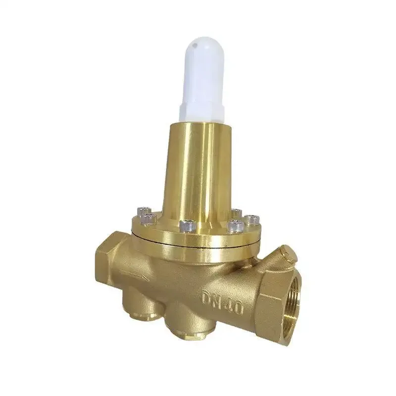 200P Manual Adjustable Branch Pressure Reducing Valve Brass Water Pressure Regulator 1/2