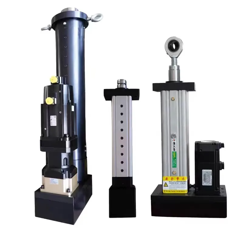Low Noise Linear Actuator Variable Speed Electric Servo Cylinder Motor Bearings Aluminum Non-Standard for Motion Simulation