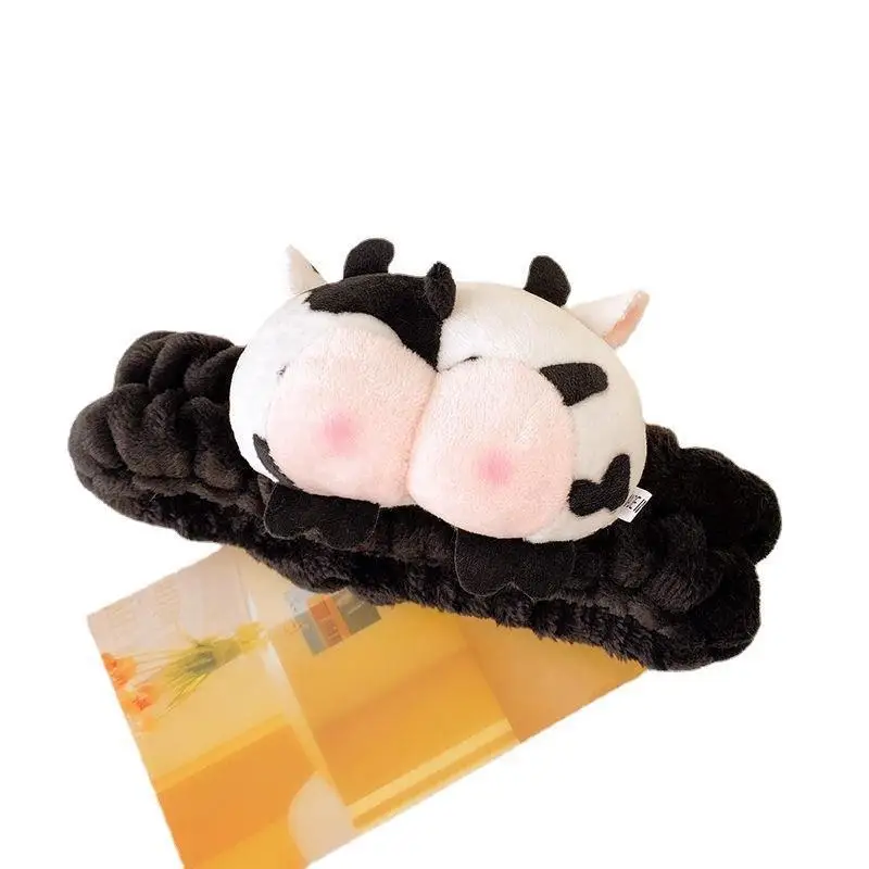 Cute animal Buttocks hair band women man face washing headband