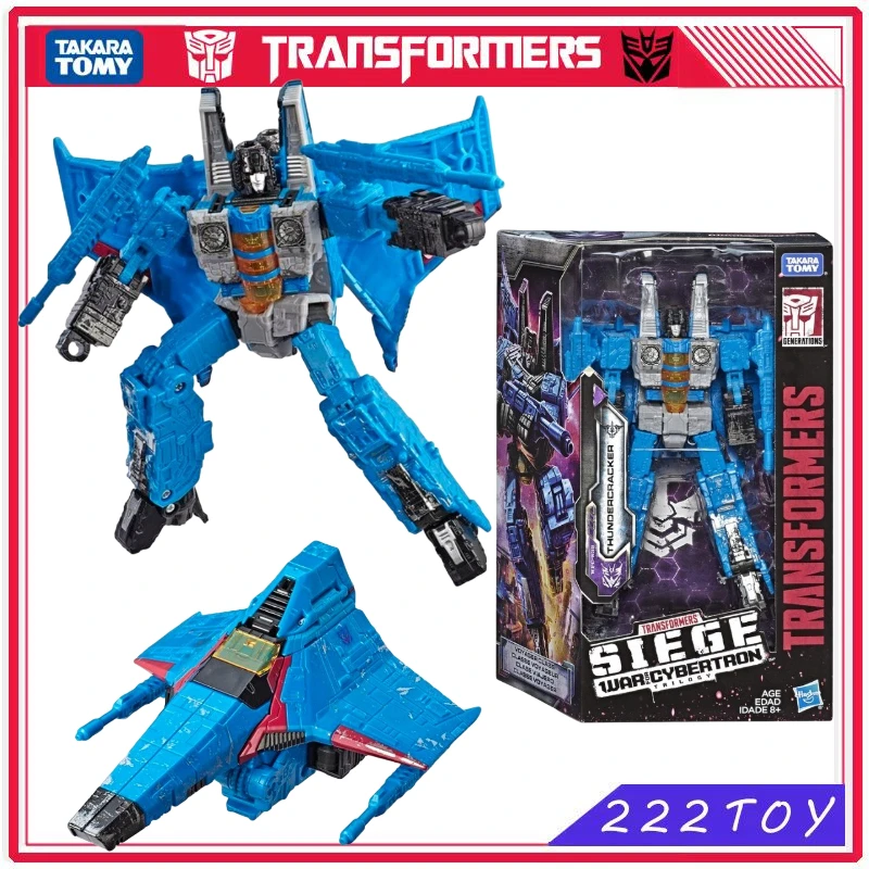 

In Stock Takara Tomy Transformers Toy Generations Siege WFC-S39 Thundercracker Action Figure Robot Toys Gifts Anime Collectible