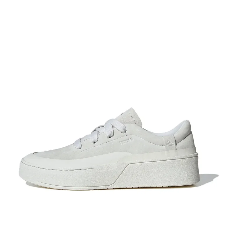 Adidas LABCOURT low-top thick bottom plate shoes versatile casual men and women with the same models white