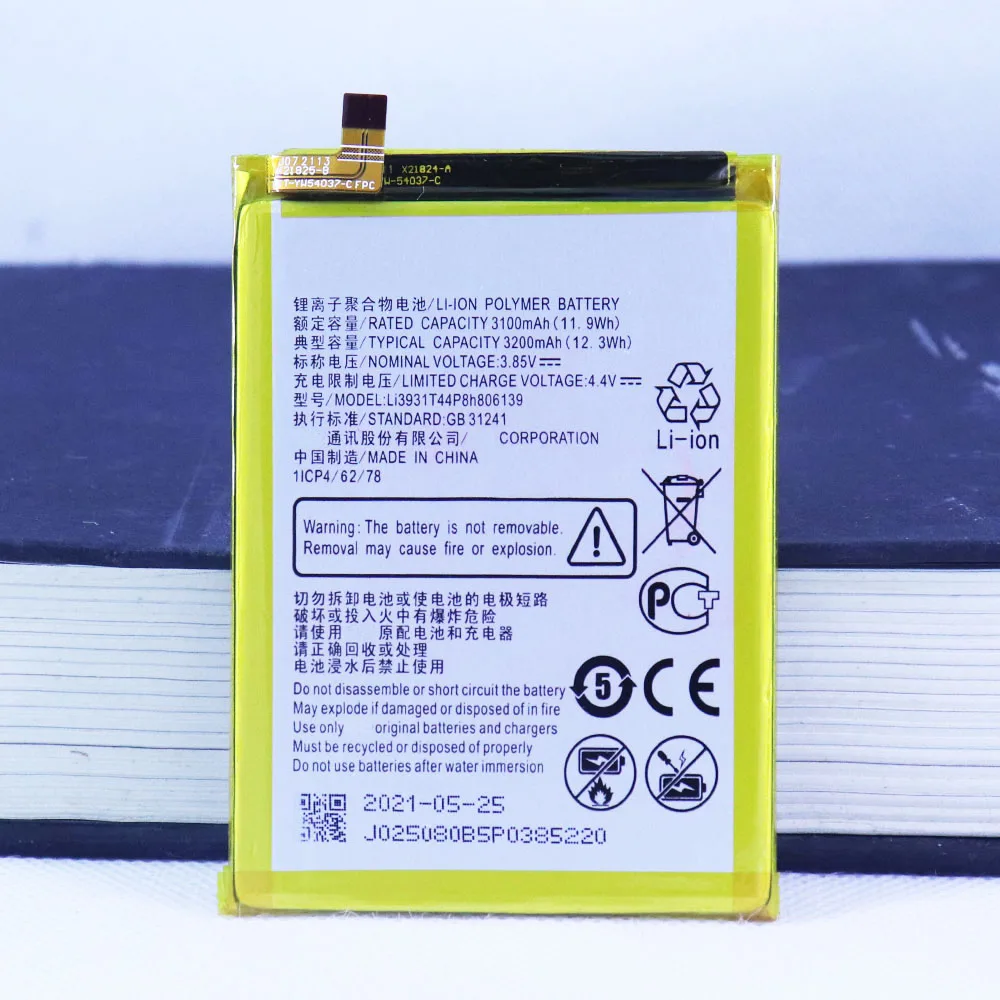 

High Quality LI3931T44P8H806139 Battery For ZTE Blade V9 V10 /V9Vita V10Vita/A7 Vita/A4/A5 2020/A7 2019 Batteries Bateria+Tools