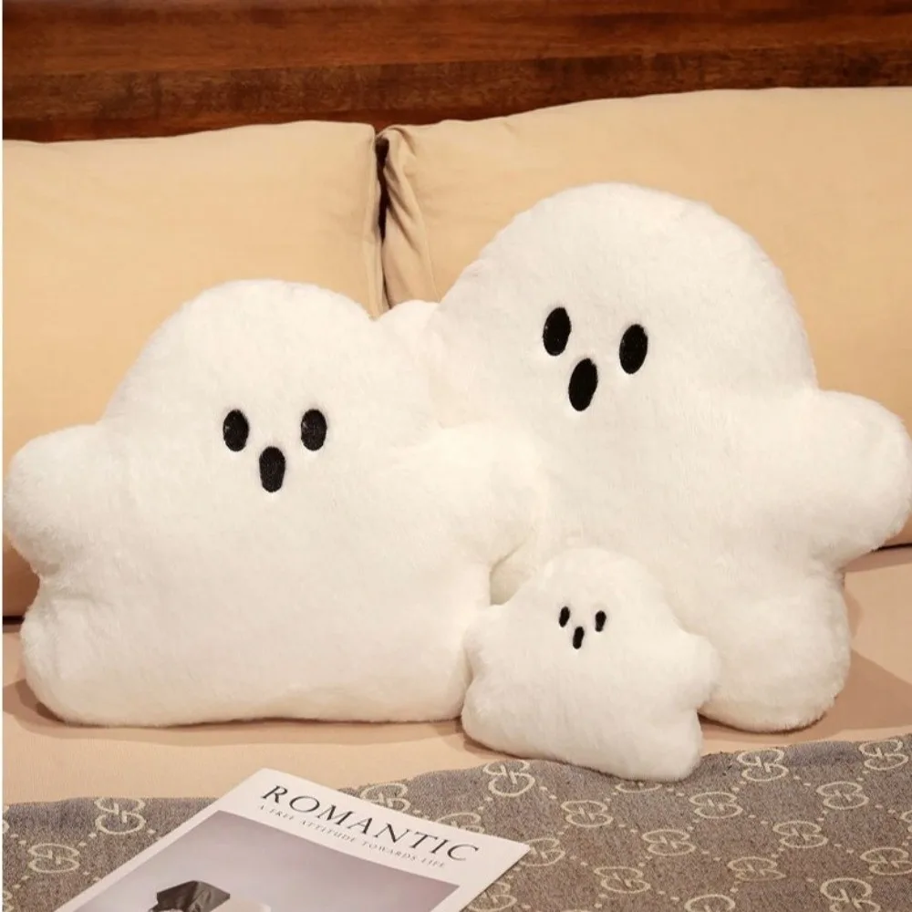 New White Specter Pillow Soft Material Multi-size Throw Pillow Halloween Decor Animal Key Chain Home Decor