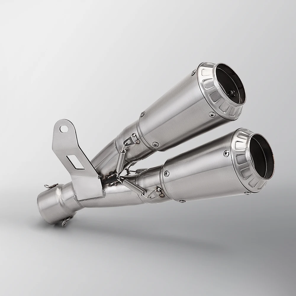 51mm Motorcycle Exhaust Muffler for R25 R3 R6 NC700 CBR500 Z400 Z750 C14 - Removable DB Killer - Image 4