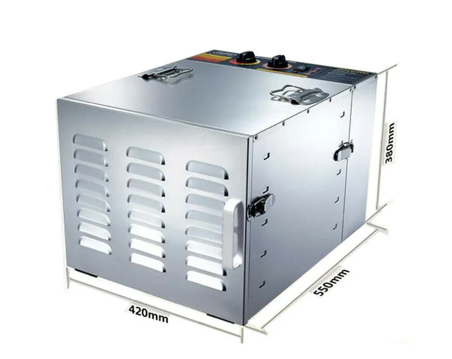 Home Drying Machine Food Freeze Dryer Mini Food Heating Dryer / 10 Layers Fruit Dryer Machine