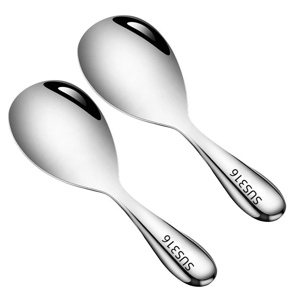 Kitchen Rice Shovel Non-stick Rice Spoon Perfect For Serving Rice Comfort Grip Kitchen Utensil Easy To Clean Spoon For Daily Use