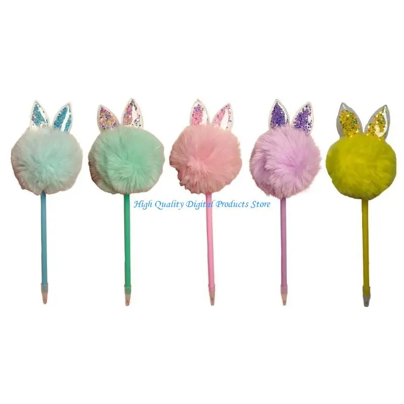 U2JE 6 قطعة قلم حبر جاف الإبداعية أفخم الكرة قلم حبر جاف عيد الميلاد تخزين ستوفير للطفل صبي فتاة عيد الميلاد حفلة لصالح #4