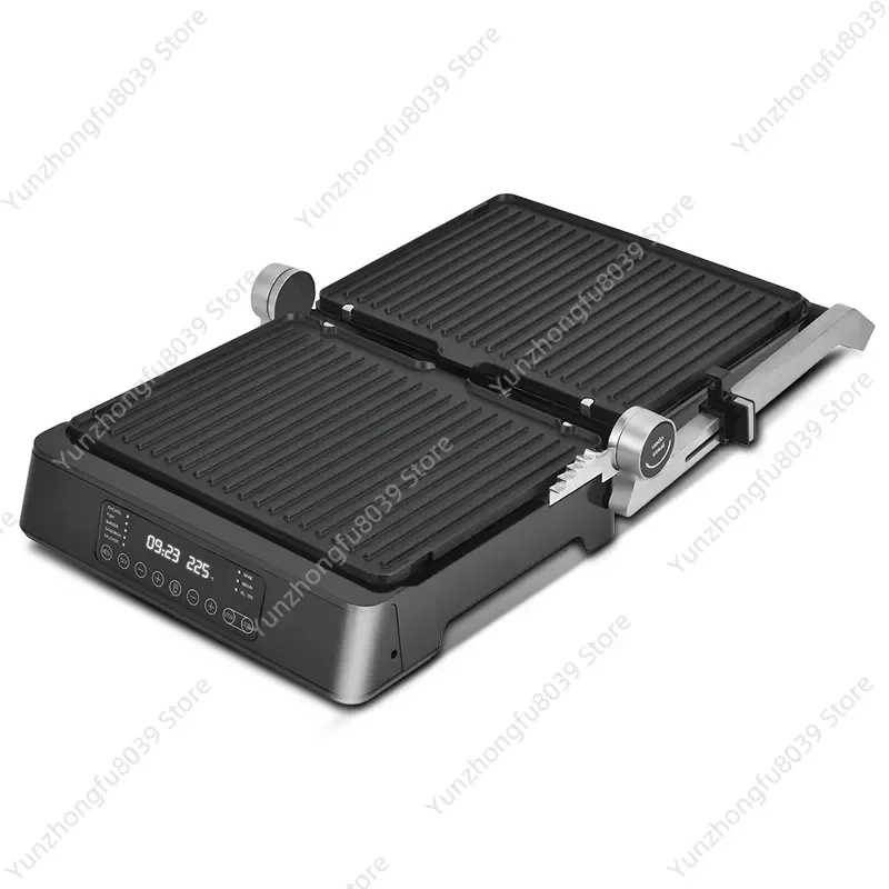 2 In 1 Steak Sandwich Waffle Maker Detachable Smart Display Breakfast Machine Non Stick Plate Kitchen Appliance For Home Use