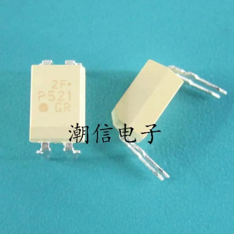 10PCS/LOT NEW ORIGINAL TLP521-1 silk screen P521 DIP-4