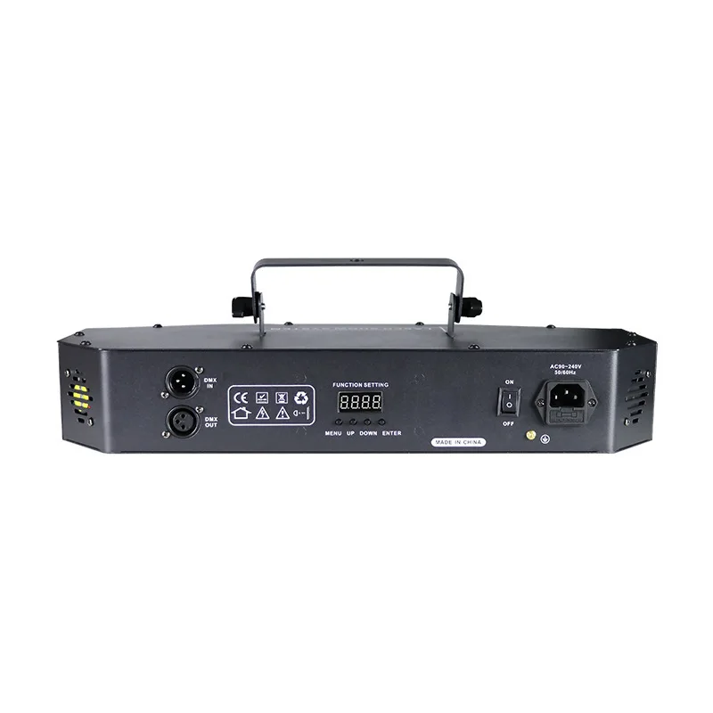 Cross-border stage lighting KTV bar private room disco animation laser light performance party fan scanning laser light