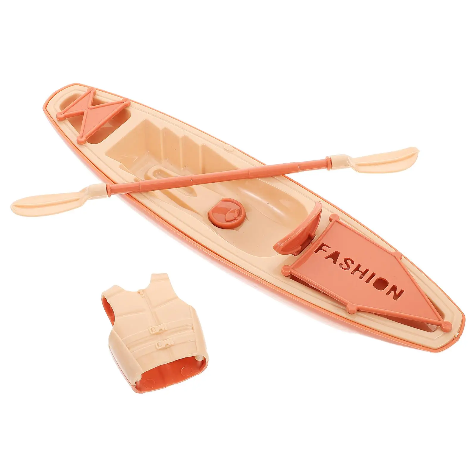 

1 set Kayak Model Realistic Plastic Toy Boats Canoe Accessories Sailing Yacht Home Decor Figurines Miniatures Boat Display Items