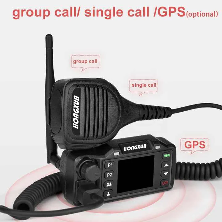 Android 4G POC wireless GPS SOS Bluetooth WiFi long-distance running 5000 kilometers 30W amateur mobile intercom function