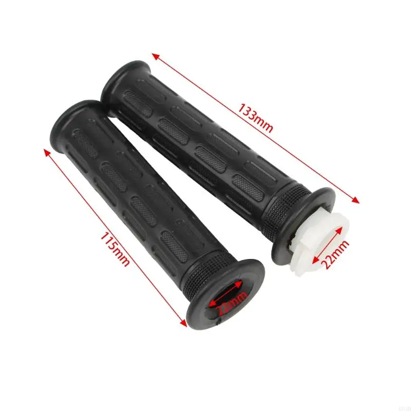 

094D 2Pcs Handlebar Cover Sleeve Skin-friendly for Touch Motorbike Grips Hand Rest