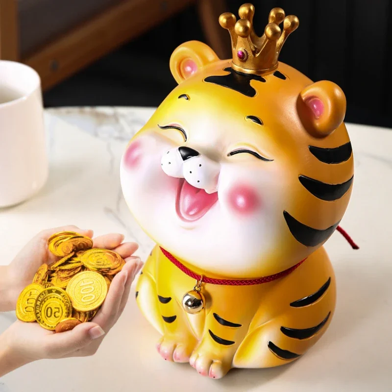 Nordic Organizer Money Boxes Lucky samll Kids Cute Euro Coin Children Piggy Bank Storage Toy Family Secret Hucha Home Decoration