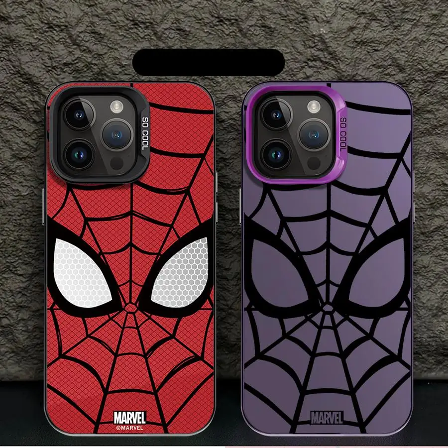 Marvel Spider Man Cool Phone Case for Apple iPhone 16 11 13 Pro 11 15 12 14 ProMax 15 14 16 12 Plus Cover