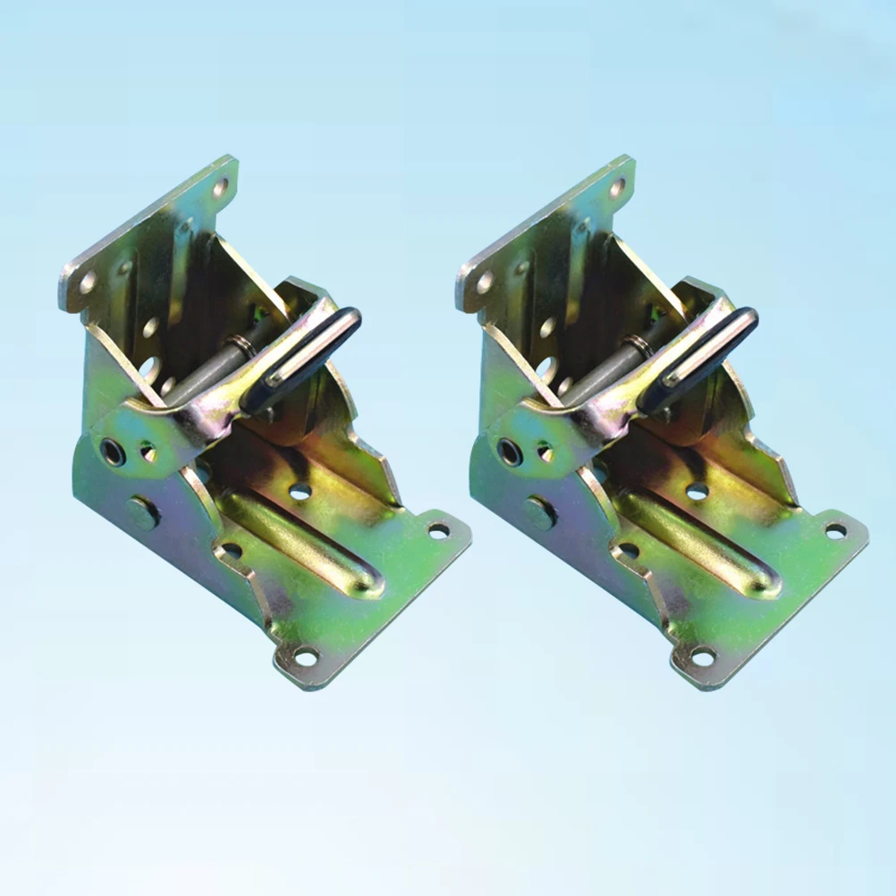 

2pcs Self-Locking Hinge Support Frame Folding Table Chair Leg Brackets For Home Kitchen Laundry Furniture 90 Degree Foldable