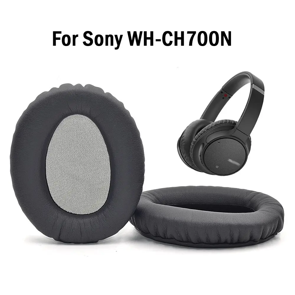 2Pcs Headphone Earmuff Headset Accessories Ear Cushion Replacement Foam Sponge Ear Pads For Sony WH CH700N WH-CH700N