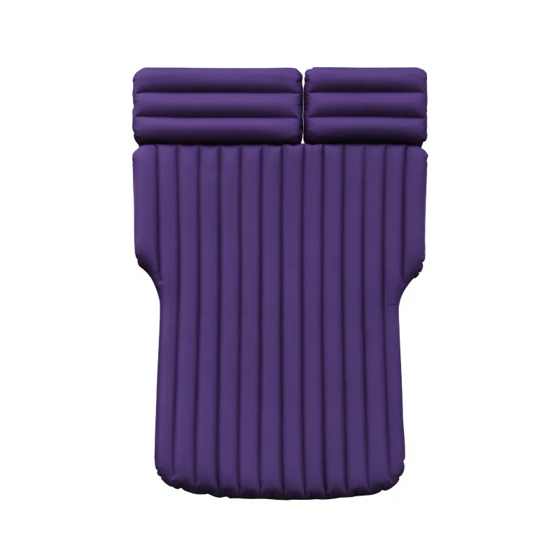 DurableFantasy Purple Car Inflatable Bed Double Sided Oxford Cloth Independent Inflatable Automotive Supplies Hot Selling