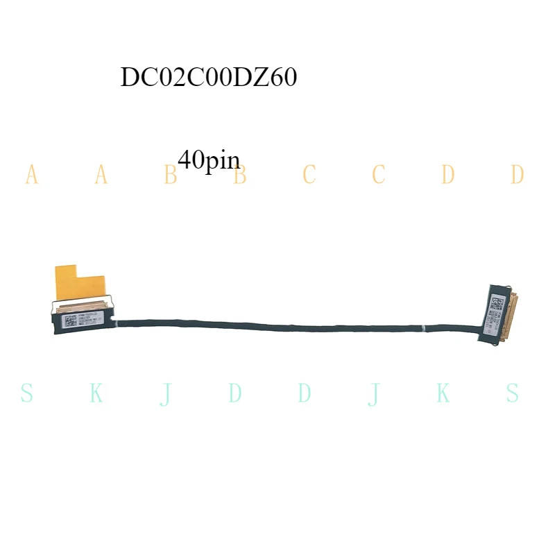 M  Touch LCD Cable for Lenovo T14 Gen 2 HT4B0 LCD EDP DC02C00DZ60