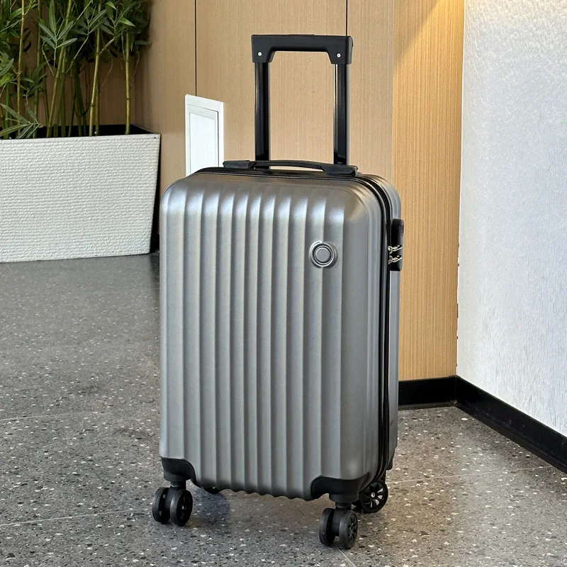 Neues 20-Zoll-Gepäck, Handgepäck-Trolley, PC-verdicktes Hartschalenmaterial, hochfeste Kompressionsbeständigkeit, geeignet für Männer und Frauen