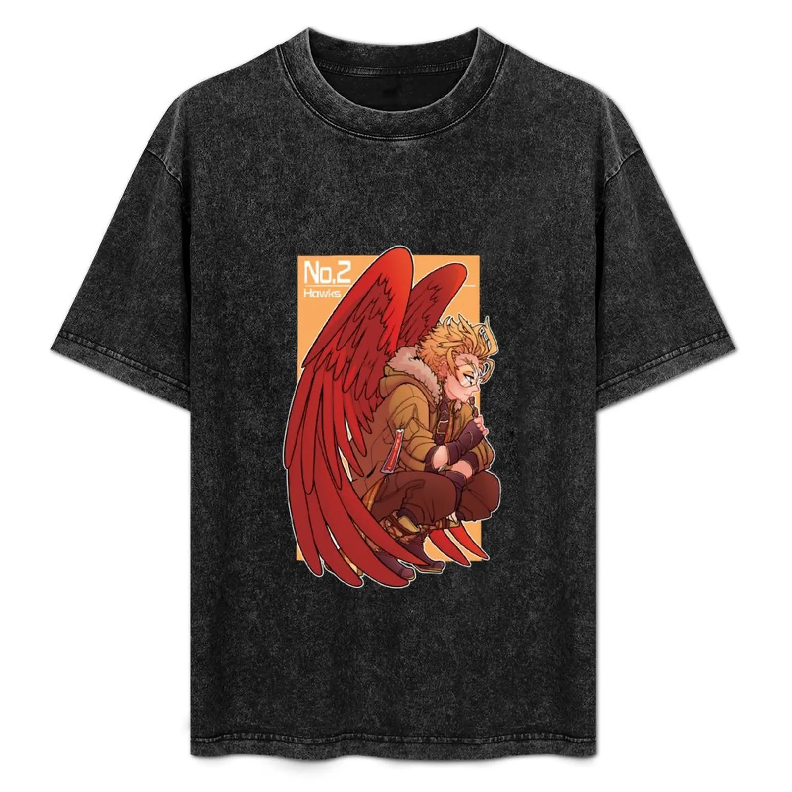 

Chicken Hawks T-Shirt Big Size Crew Neck T-Shirt