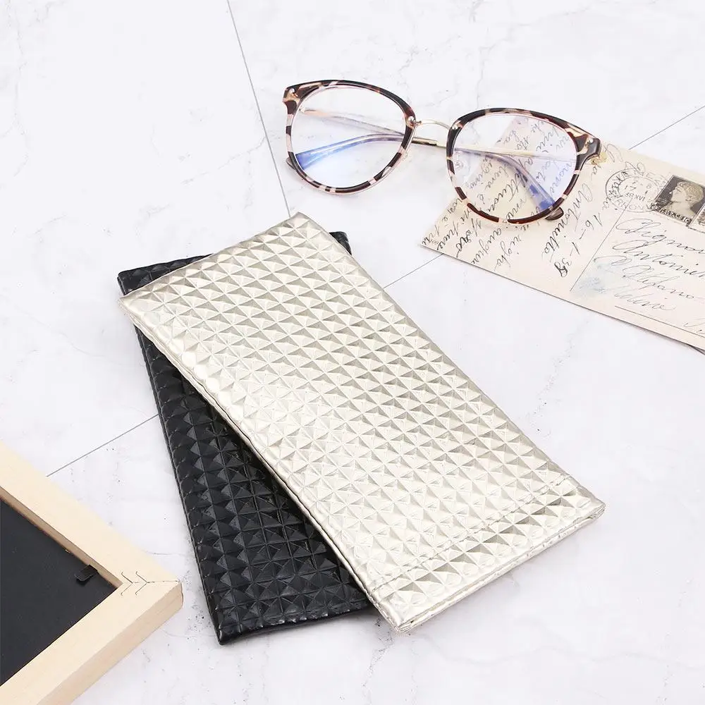 

Soft Cute Girls PU Leather Protector Pressure-proof Glasses Case Eyewear Cases Storage Box Glasses Storage