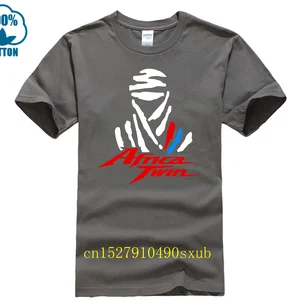 Cotton t -shirt với cổ áo, phong cách mùa hè, mới, 100% Cotton, Uomo Maglietta, Hon Africa, Twin CRF 750 F, Adventure Sports, Paris, 2022 12 Quần áo CRF bán hàng chính - №6