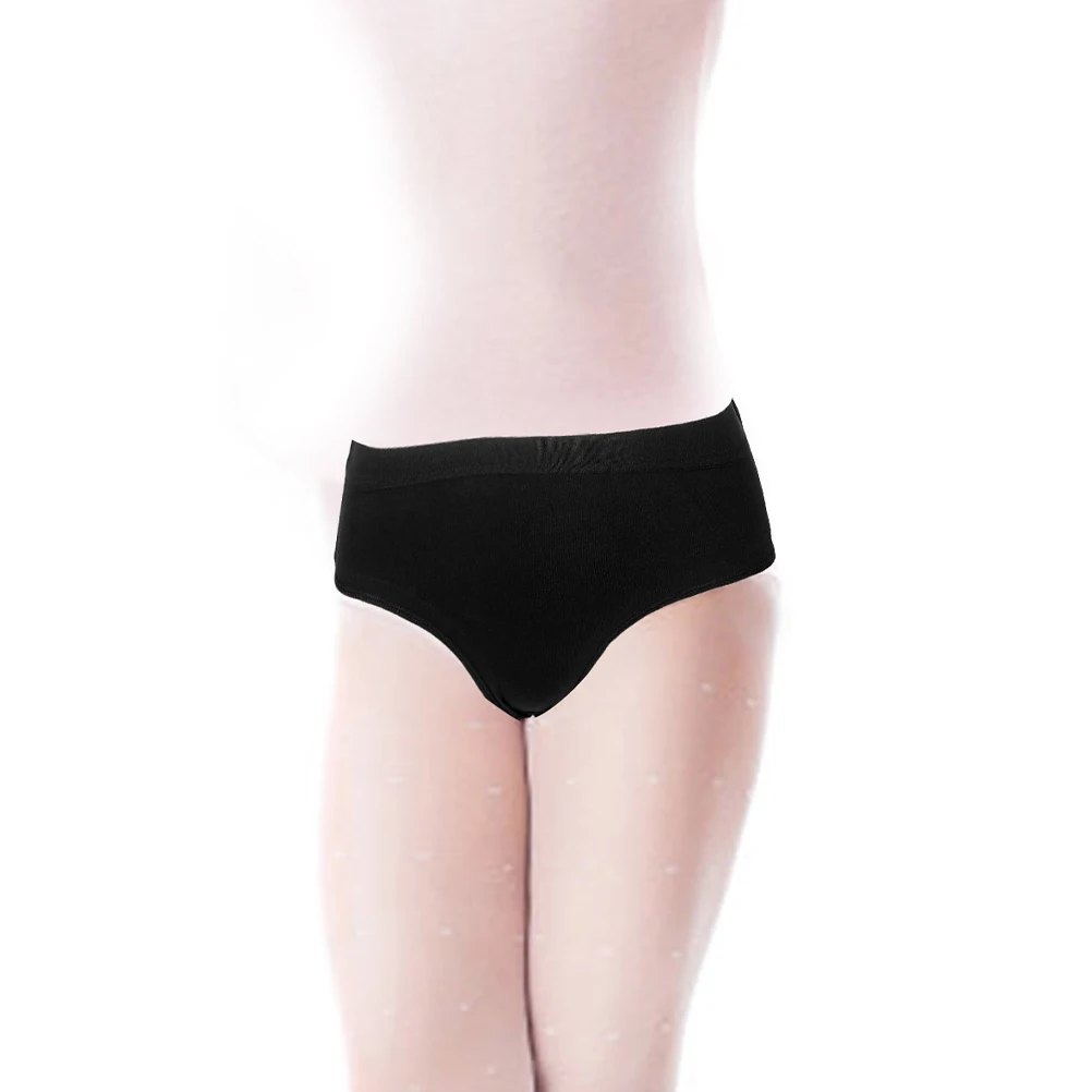 

Children Dance Girls Gymnastic Briefs Ballet Panties Black Kid Briefs Lilac High Cut Mid Waist Underpants Kids