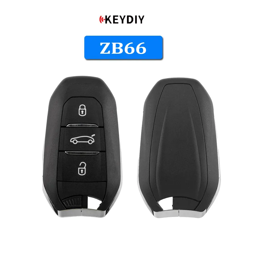 

KEYDIY KD ZB66 Universal Smart Remote Key 3 Buttons for Peugeot/Citroen Style Car Key for KD-X2 KD-MAX KD-X4 Key Programmer