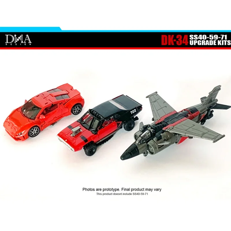 Kits de actualización de DNA DK-34 DK34 para transformación, Serie de estudio, SS-40, SS-59, accesorios de figuras de acción Dino, en stock, nuevo