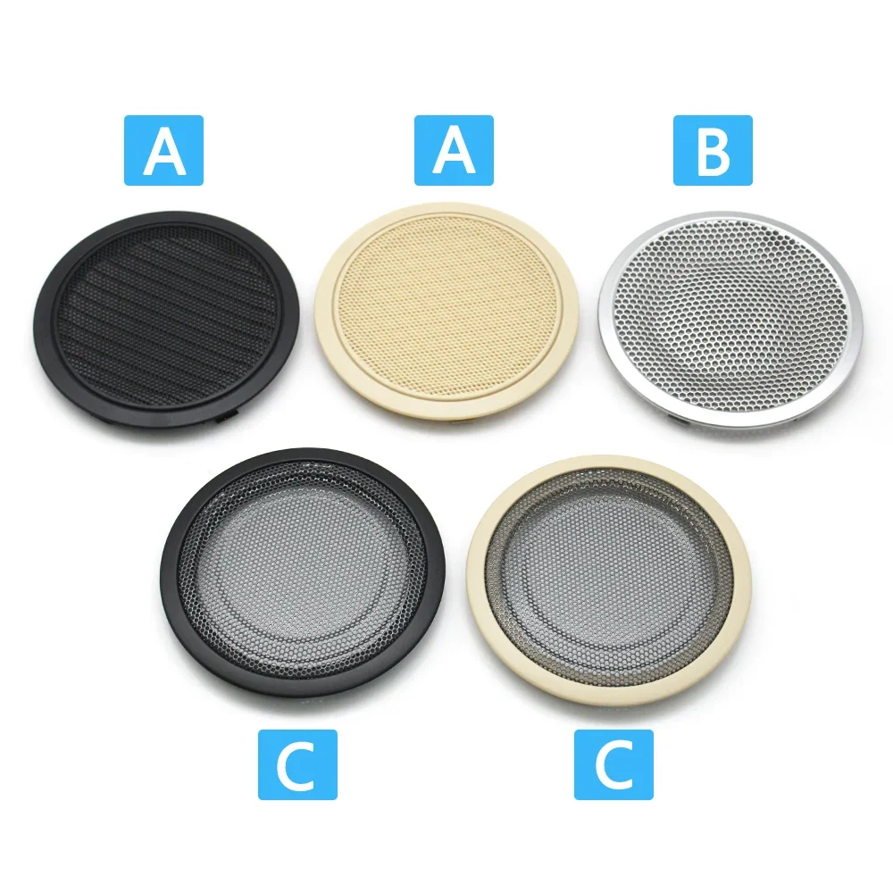 Car Front Rear Left Right Door Midrange Speaker Cover Grille Replacement For BMW X1 X2 1 2 Series F48 F49 F39 F52 F45 F46