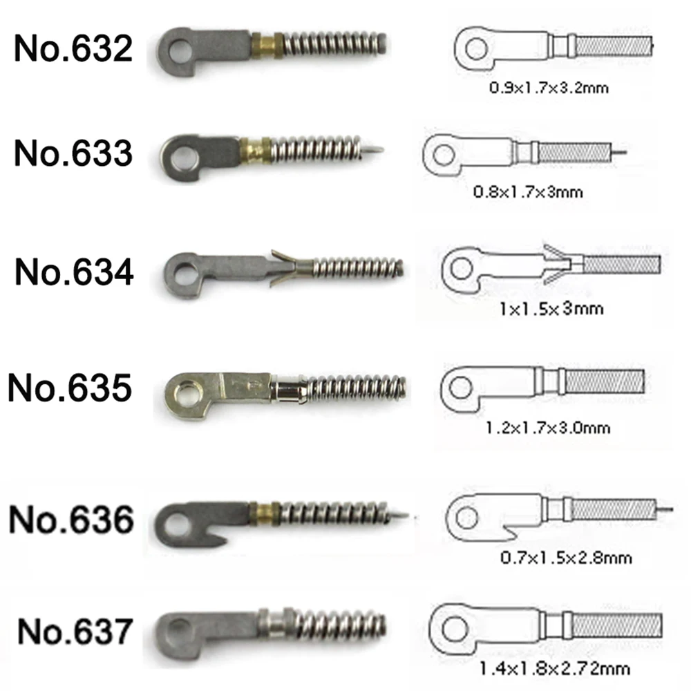 Gafas de piezas con inserto de resorte, reparación de patillas flexibles, Marco óptico roto, accesorio de pieza de repuesto, 100